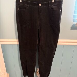 J. Jill Black Corduroy Pants
